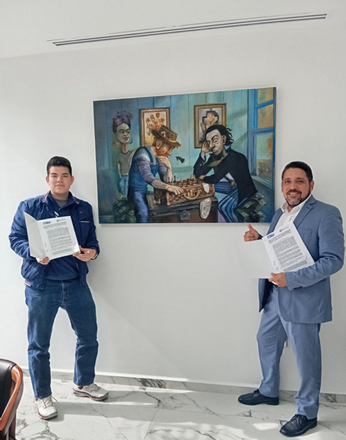 Entrega de reconocimientos México Chess Talent